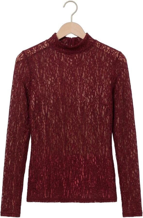 YDENCE Dames Tops & T-shirts Top Roberta Bordeaux - Foto 4