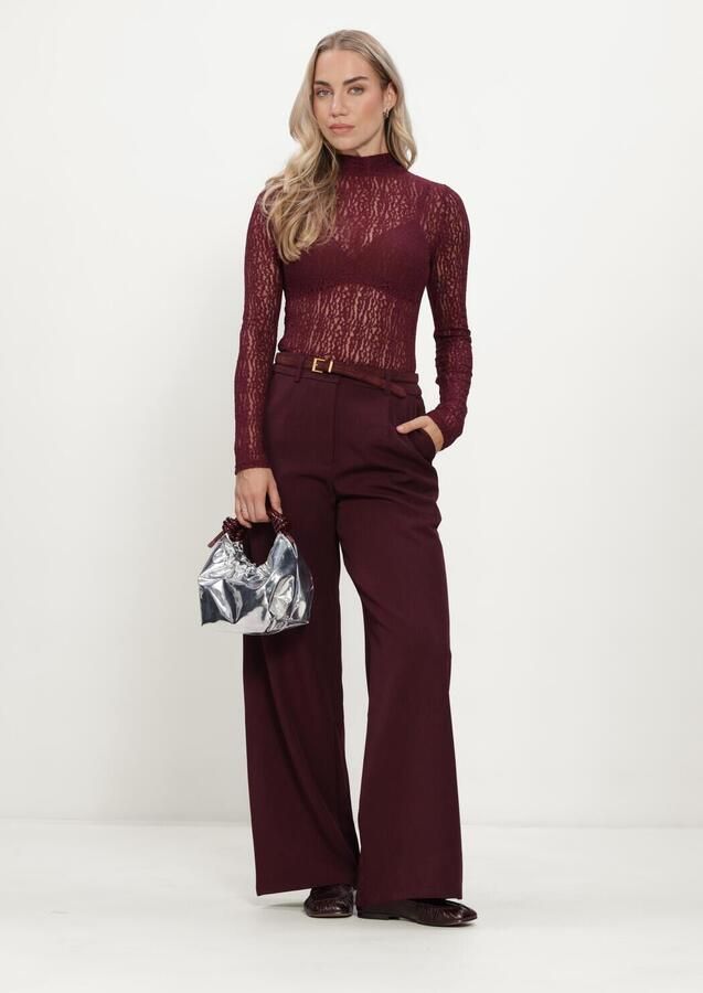 YDENCE Dames Tops & T-shirts Top Roberta Bordeaux - Foto 2