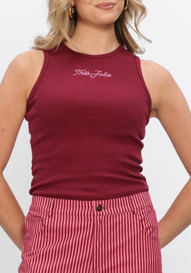 YDENCE Dames Tops & T-shirts Top Très Jolie Bordeaux - Foto 3