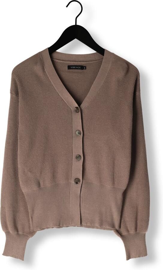 YDENCE Dames Truien & Vesten Cardigan Janella Bruin - Foto 3