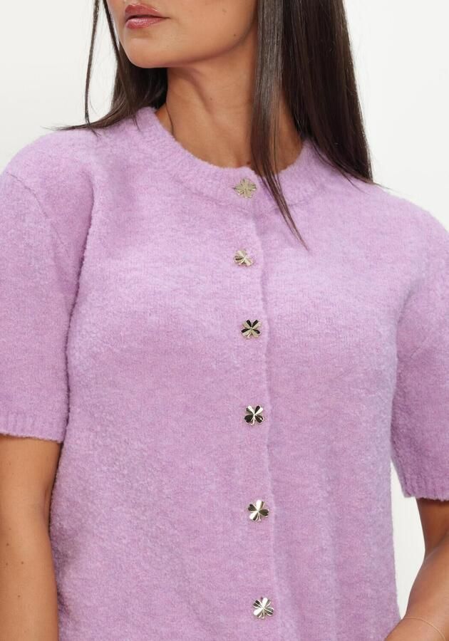 YDENCE Dames Truien & Vesten Cardigan Kitty Lila - Foto 4