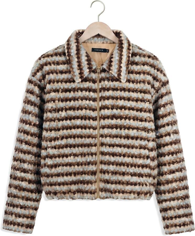 YDENCE Dames Truien & Vesten Jacket Evelina Multi - Foto 2