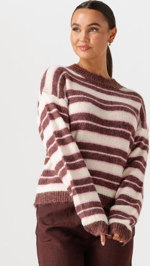 YDENCE Dames Truien & Vesten Knitted Sweater Aria Multi - Foto 4