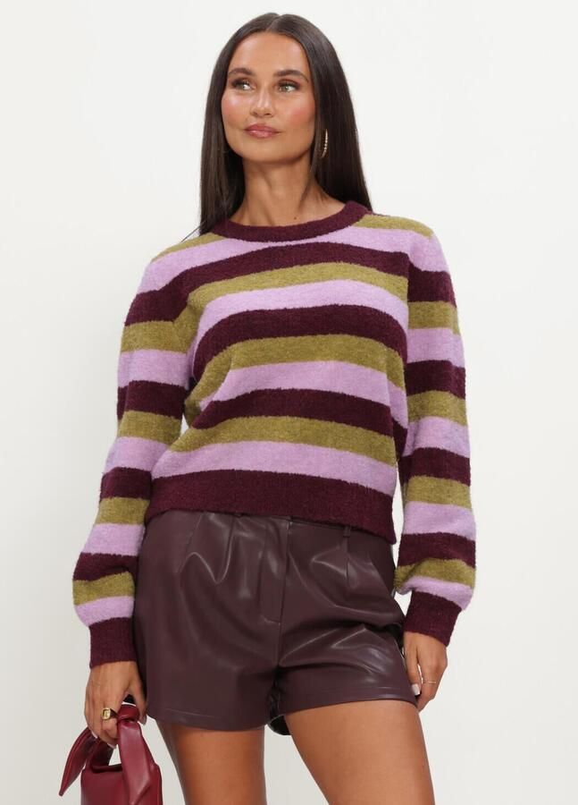 YDENCE Dames Truien & Vesten Knitted Sweater Aurora Multi
