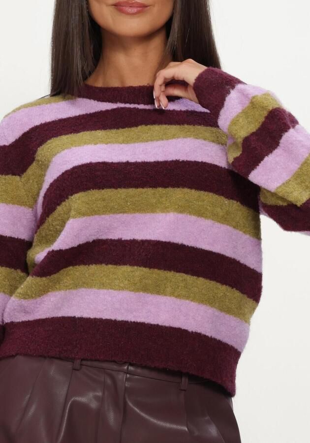 YDENCE Dames Truien & Vesten Knitted Sweater Aurora Multi - Foto 4