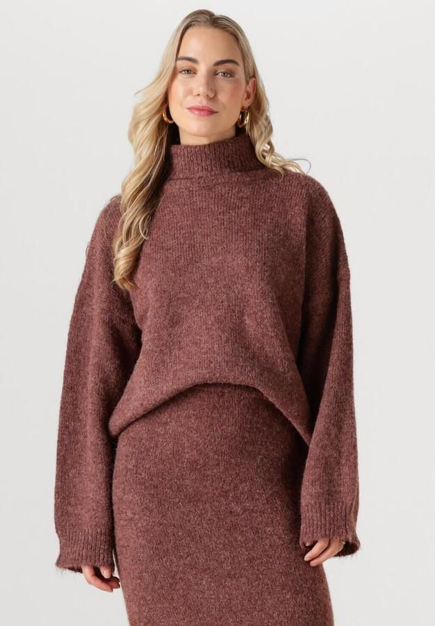 YDENCE Dames Truien & Vesten Knitted Sweater Delia Bordeaux