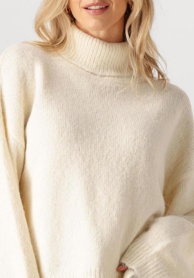 YDENCE Dames Truien & Vesten Knitted Sweater Delia Creme - Foto 2