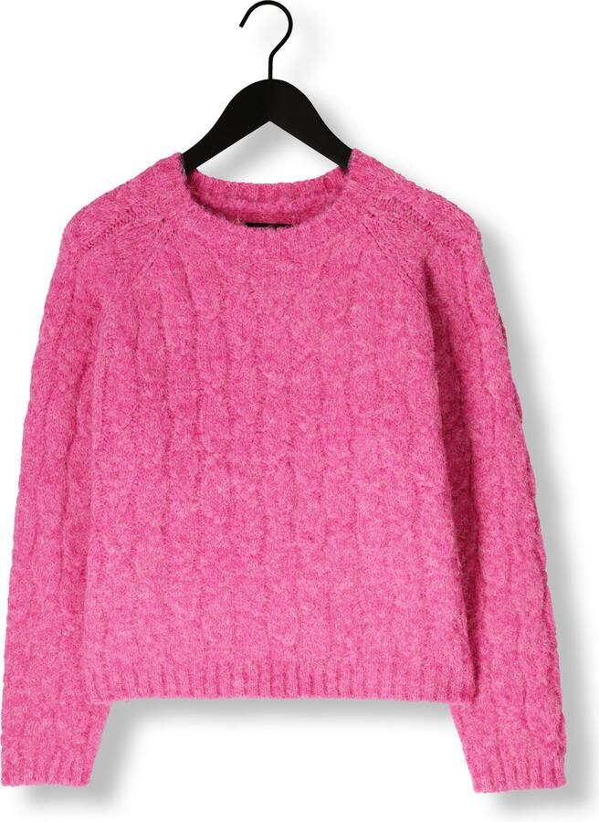 YDENCE Dames Truien & Vesten Knitted Sweater Fiene Roze