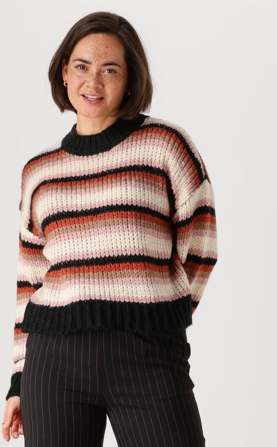 YDENCE Dames Truien & Vesten Knitted Sweater Meggie Multi - Foto 4