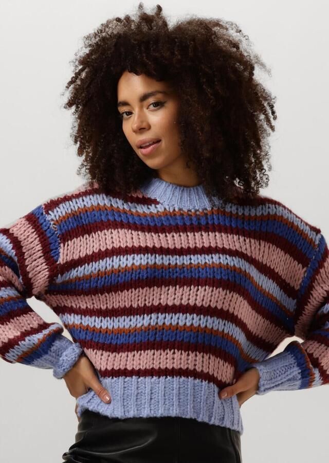 YDENCE Dames Truien & Vesten Knitted Sweater Meggie Multi - Foto 4