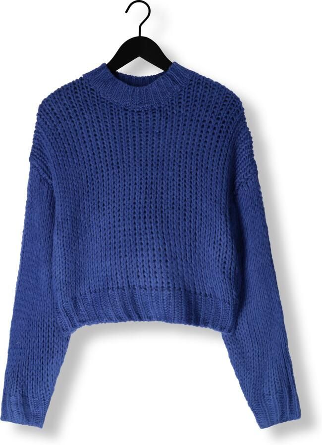 YDENCE Dames Truien & Vesten Knitted Sweater Soraya Blauw