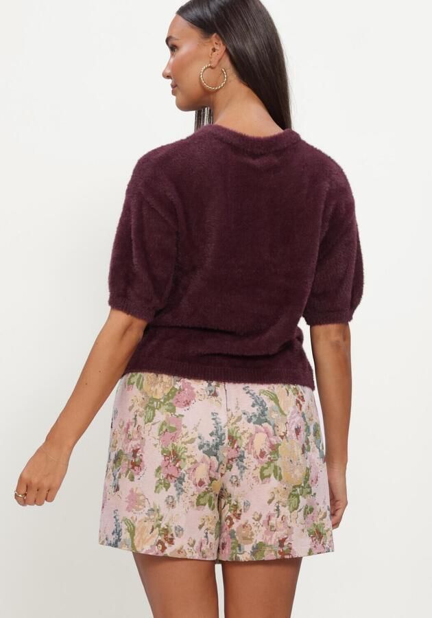 YDENCE Dames Truien & Vesten Knitted Top Mary Bordeaux - Foto 3
