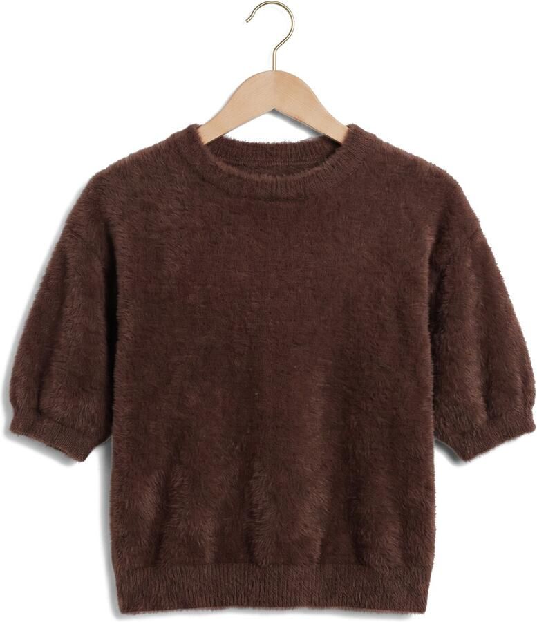 YDENCE Dames Truien & Vesten Knitted Top Mary Bruin - Foto 2