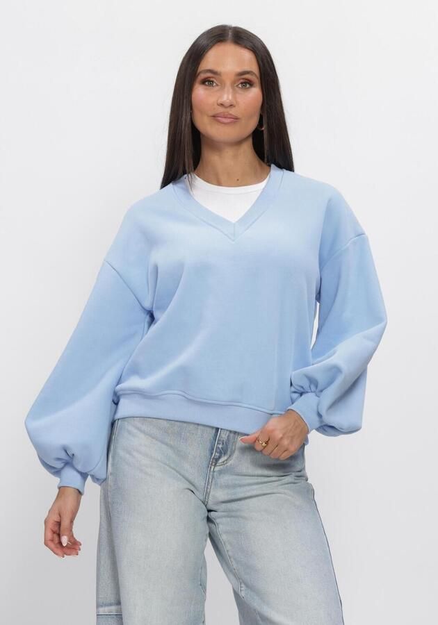 YDENCE Dames Truien & Vesten Sweater Kyomi Lichtblauw