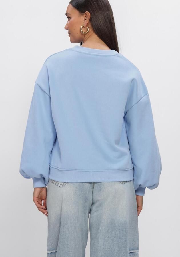 YDENCE Dames Truien & Vesten Sweater Kyomi Lichtblauw - Foto 3