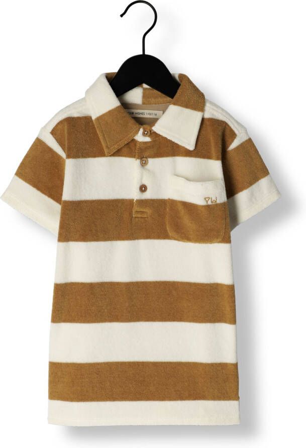 YOUR WISHES Jongens Polo's & T-shirts Kenny Towel Bruin