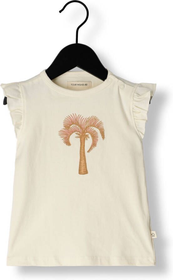YOUR WISHES Baby Tops & T-shirts Jip Palmtree Ecru