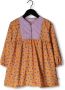 Your Wishes A-lijn jurk met all over print oranje Meisjes Polyester Ronde hals 134 140 - Thumbnail 1