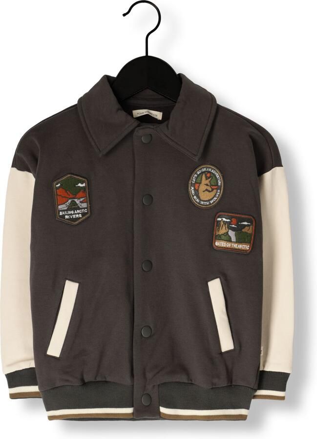 YOUR WISHES Jongens Jassen Gates Of The Artic Bomber Donkergrijs - Foto 3