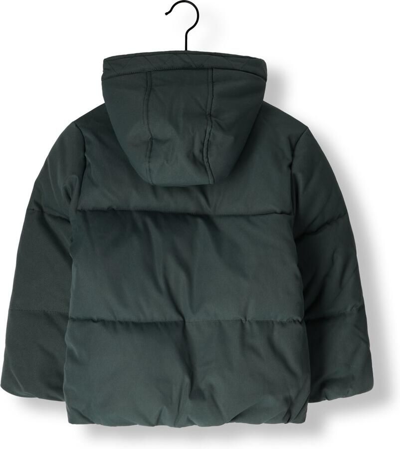 YOUR WISHES Jongens Jassen Solid Puffer Coat Donkergroen - Foto 2
