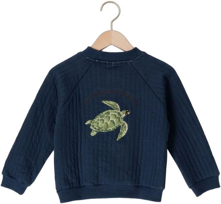 YOUR WISHES Jongens Jassen Turtle Quilted Jacket Donkerblauw - Foto 3