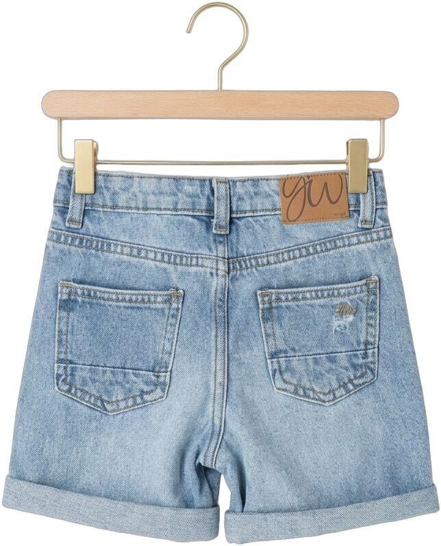 YOUR WISHES Jongens Jeans Denim Relaxed Shorts Lichtblauw - Foto 3