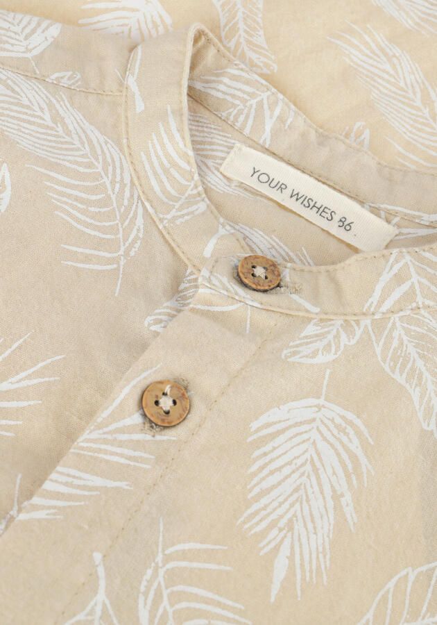 YOUR WISHES Jongens Overhemden Russel Beige - Foto 1