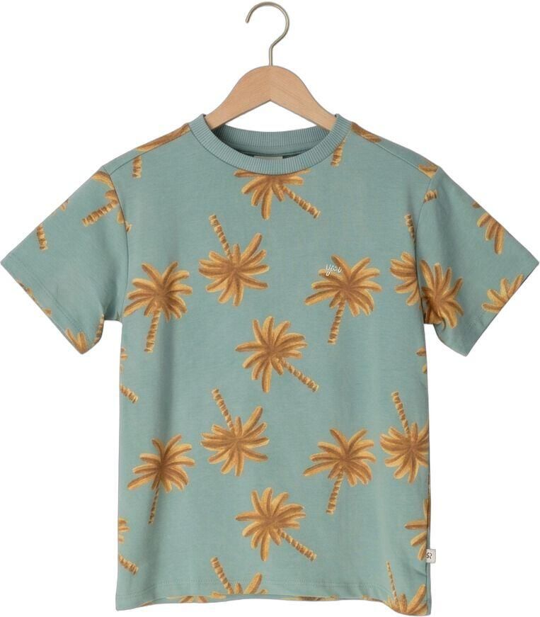 YOUR WISHES Jongens Polo's & T-shirts Palms Oversized Tee Mint