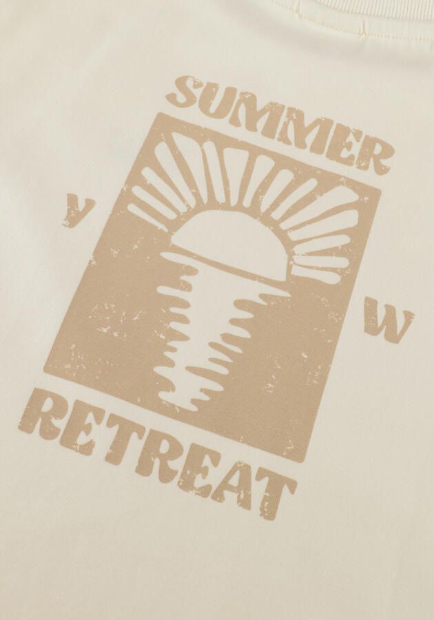 YOUR WISHES Jongens Polo's & T-shirts Sunset Wide Tee Creme - Foto 4