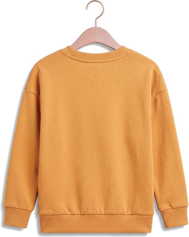 YOUR WISHES Jongens Truien & Vesten Garment Dye Sweater Geel - Foto 2