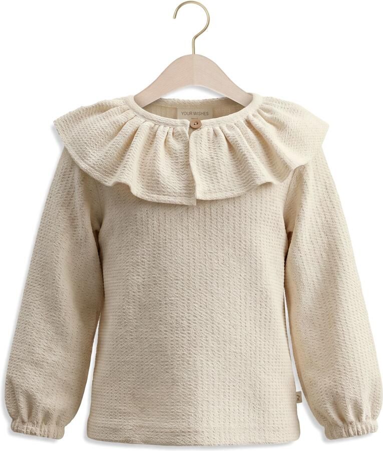 YOUR WISHES Meisjes Blouses Mini Jacquard Beige