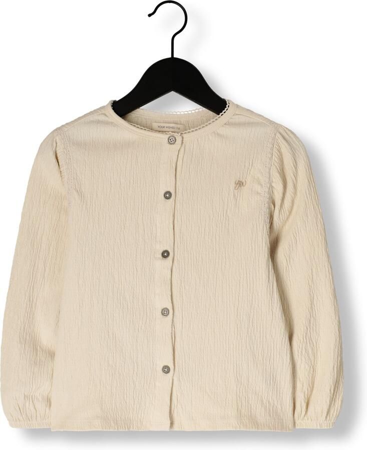 YOUR WISHES Meisjes Blouses Wavy Cliff Blouse Ecru - Foto 3
