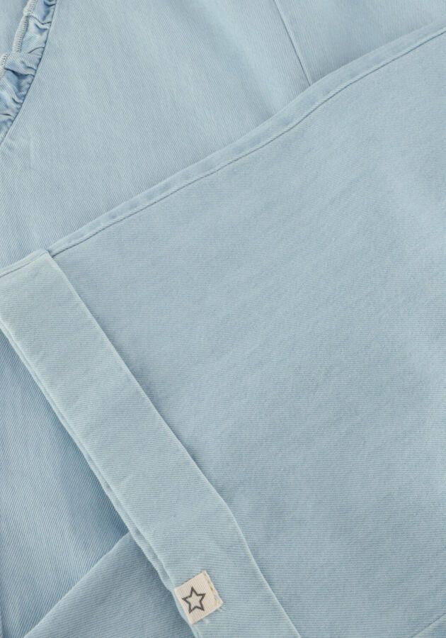 YOUR WISHES Meisjes Broeken Chambray Ruffle Pants Lichtblauw