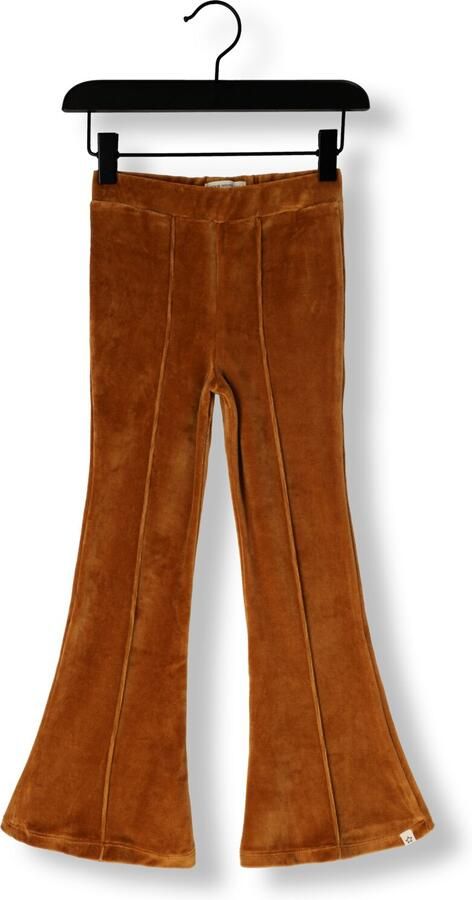 YOUR WISHES Meisjes Broeken Velvet Jersey Flared Legging Oker - Foto 2
