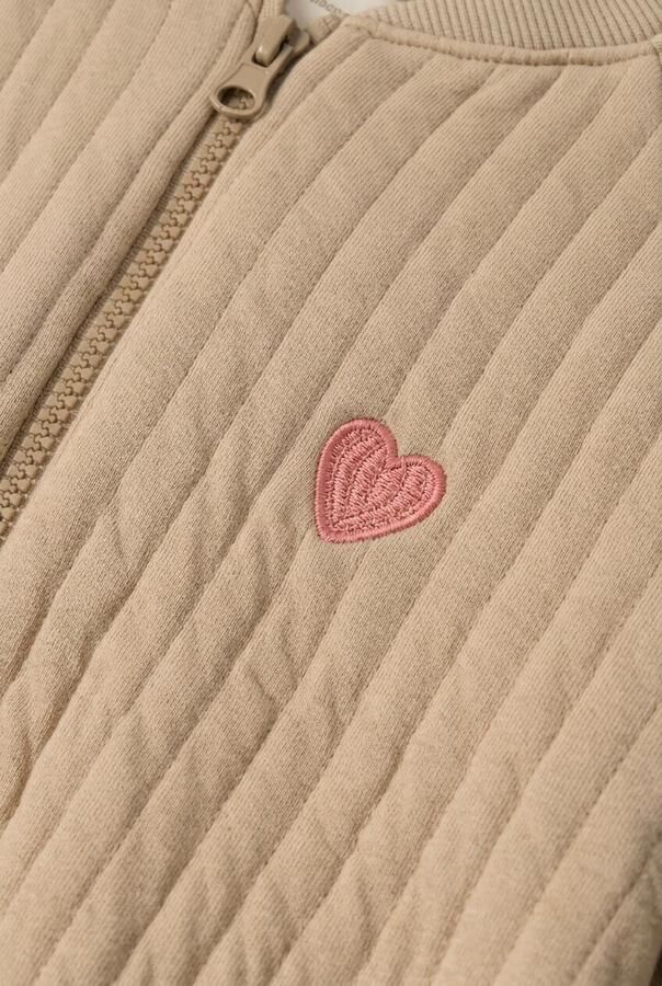 YOUR WISHES Meisjes Jassen Quilted Jacket Candy Hearts Beige - Foto 2