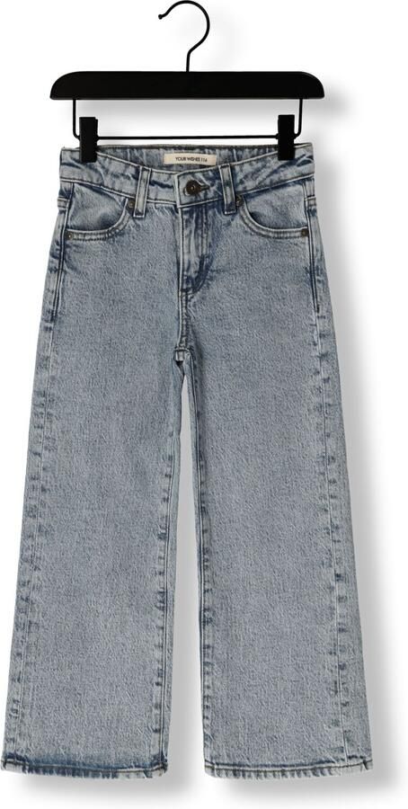 YOUR WISHES Meisjes Jeans Denim Wide Leg Pants Lichtblauw - Foto 3