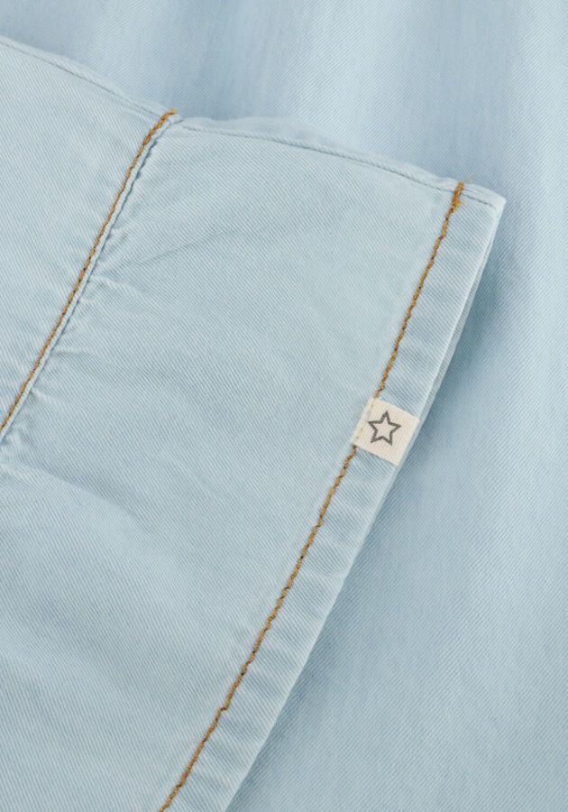 YOUR WISHES Meisjes Jurken Chambray Ruffle Dress Lichtblauw - Foto 2