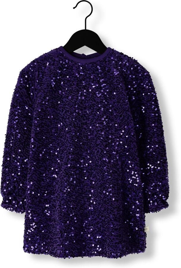 YOUR WISHES Meisjes Jurken Sequin Mesh Dress Paars - Foto 2