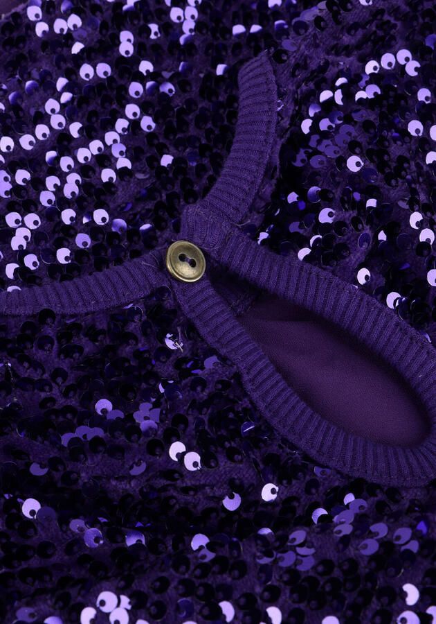 YOUR WISHES Meisjes Jurken Sequin Mesh Dress Paars