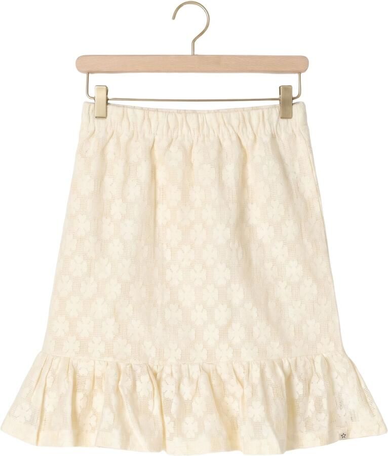YOUR WISHES Meisjes Rokken Floral Lace Skirt Ecru