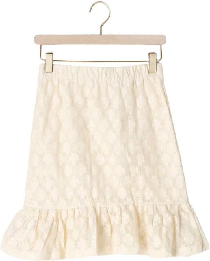 YOUR WISHES Meisjes Rokken Floral Lace Skirt Ecru - Foto 2