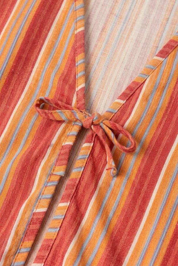 YOUR WISHES Meisjes Tops & T-shirts Estate Stripe Summer Top Oranje - Foto 2
