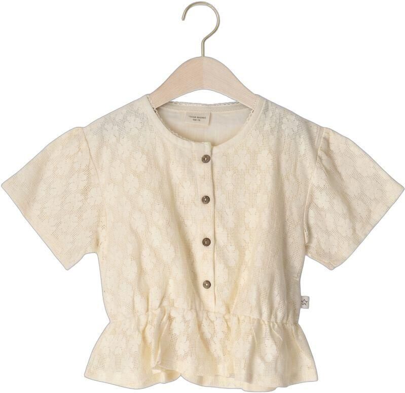 YOUR WISHES Meisjes Tops & T-shirts Floral Lace Shirt Creme