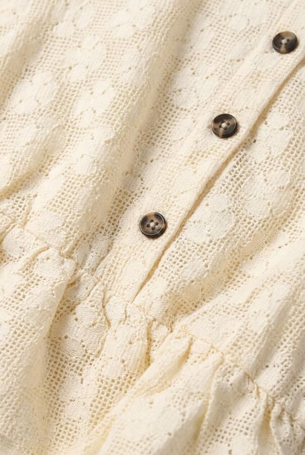 YOUR WISHES Meisjes Tops & T-shirts Floral Lace Shirt Creme - Foto 3