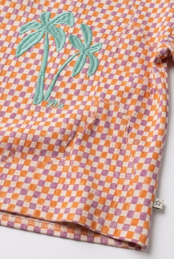 YOUR WISHES Meisjes Tops & T-shirts Mini Check Ruffle Shirt Multi - Foto 2