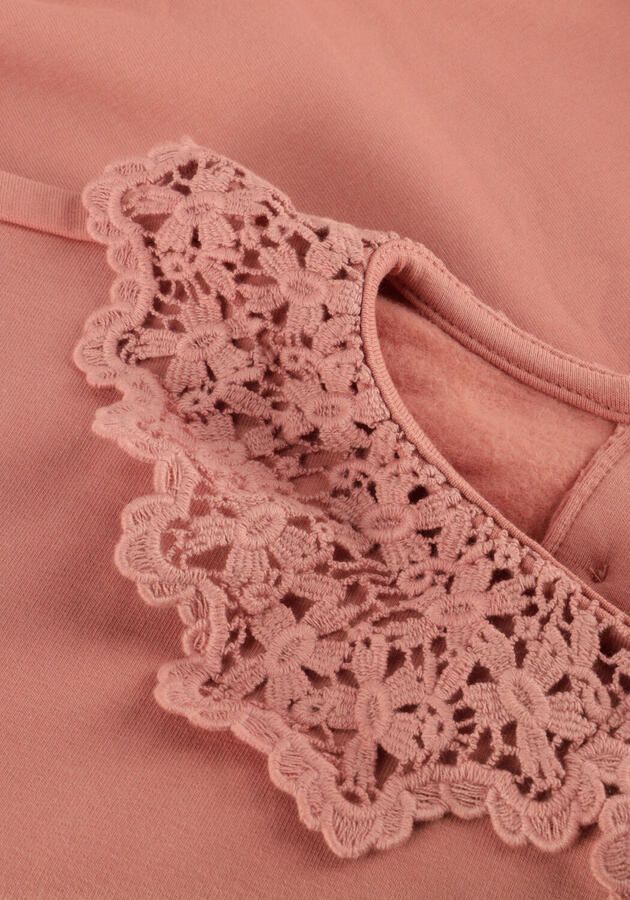 YOUR WISHES Meisjes Truien & Vesten French Knit Crochet Sweater Roze - Foto 2