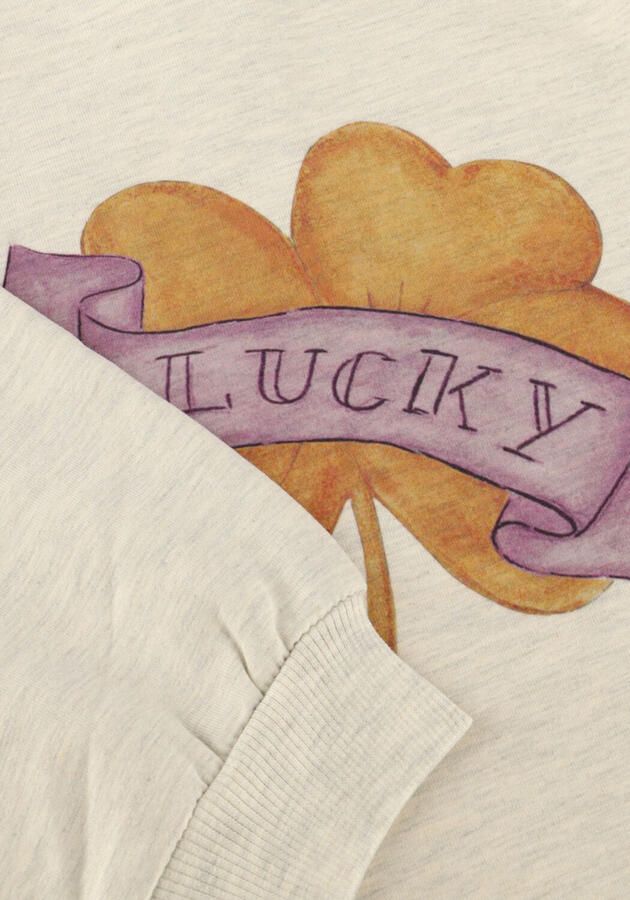 YOUR WISHES Meisjes Truien & Vesten Melange Ruffle Sweater Ecru