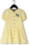 Z8 A-lijn jurk Zalinde met printopdruk geel - Thumbnail 1
