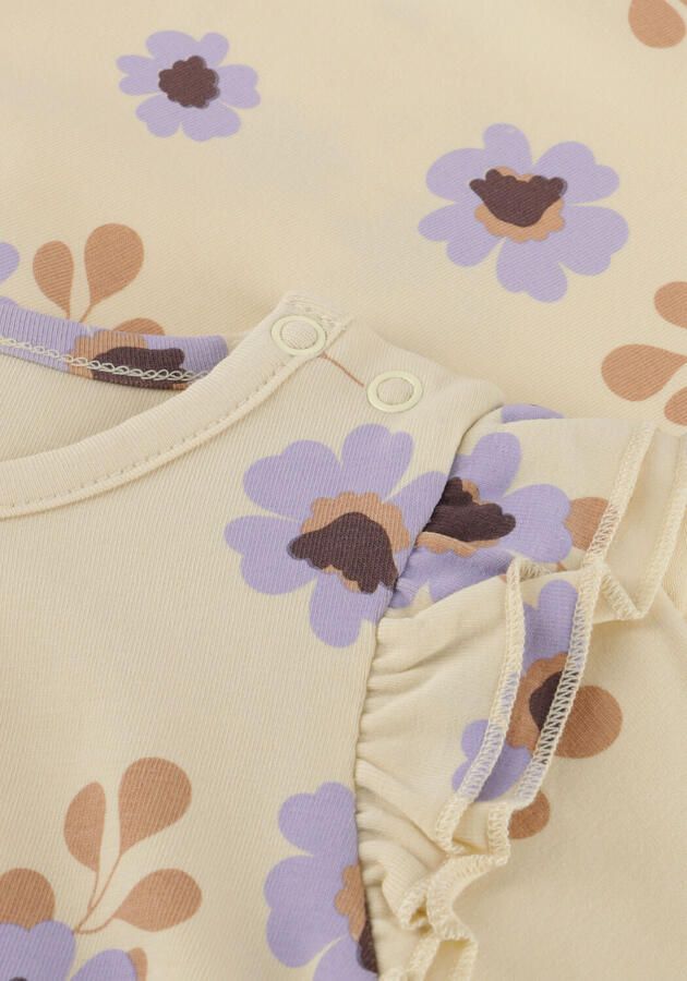 Z8 newborn longsleeve Elizan met ruches ecru lila - Foto 3