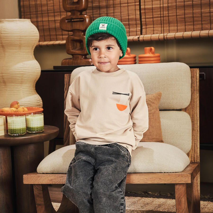 Z8 Jongens Broeken Bjarn Antraciet